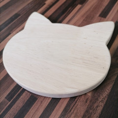 Cat Climbing Shelf Solid Wood Board Lookout Double Round Ellipse Water Drop Lookout Jumpboard Replacement DIY Material Accessories Cat 