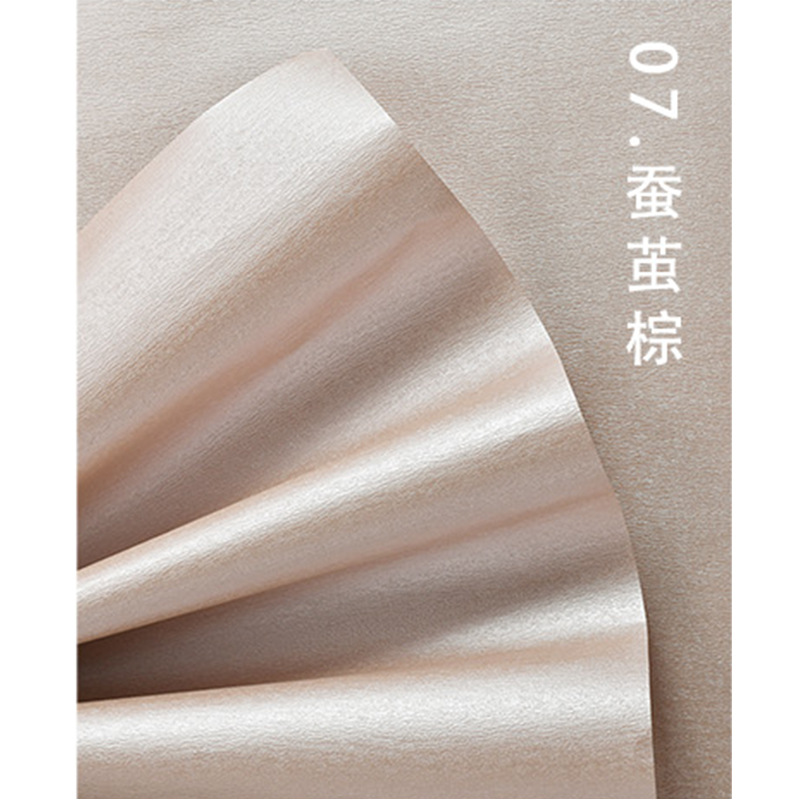 Papel de embalaje de alta calidad de seda de satén de siete colores, engrosamiento de bricolaje, florería hecha a mano, embalaje de suministros florales