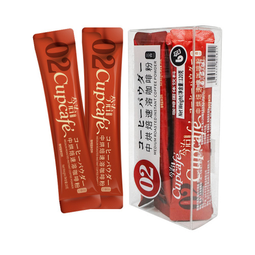 Izumo Cupcafe Deep Roasted Instant Coffee 3-in-1, 1 Box * 6 Strips, Rich Instant Coffee, No Boiling Required