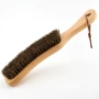 清洁木制fedorahatbrushblack马毛马毛刷