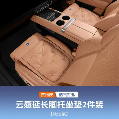 Changan Cs75 Plus Driver and Seat cushion, seat cover - punched-and-breathable-akiyama-chestnut-2-piece-cushion-set
