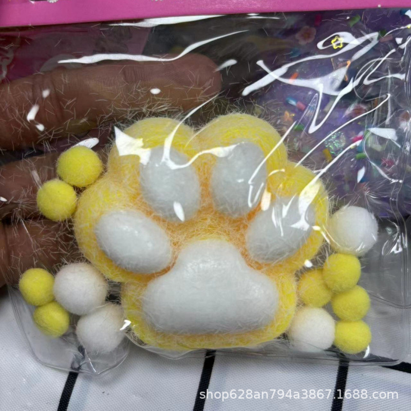 Amazonas Taba Candy Extrusión Pinch Pinch Le juguetes de compresión reducida transfronterizos huellas de garras de gato juguetes extruidos al por mayor