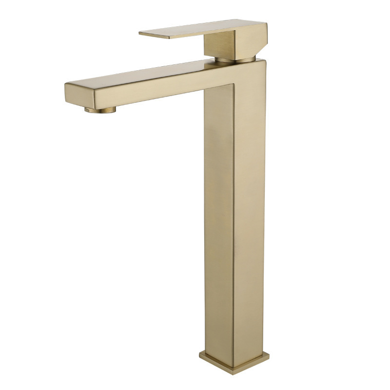 Cuarto de baño caliente y fría Cuenca del grifo lavabo mayor mesa alargada superior e inferior cuenca comercial grifo
