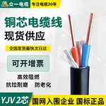 ZCYJV0.6/1KV电线2*1.5/2.5/4/6/10/16/25/35/50/70平方 铜芯电缆