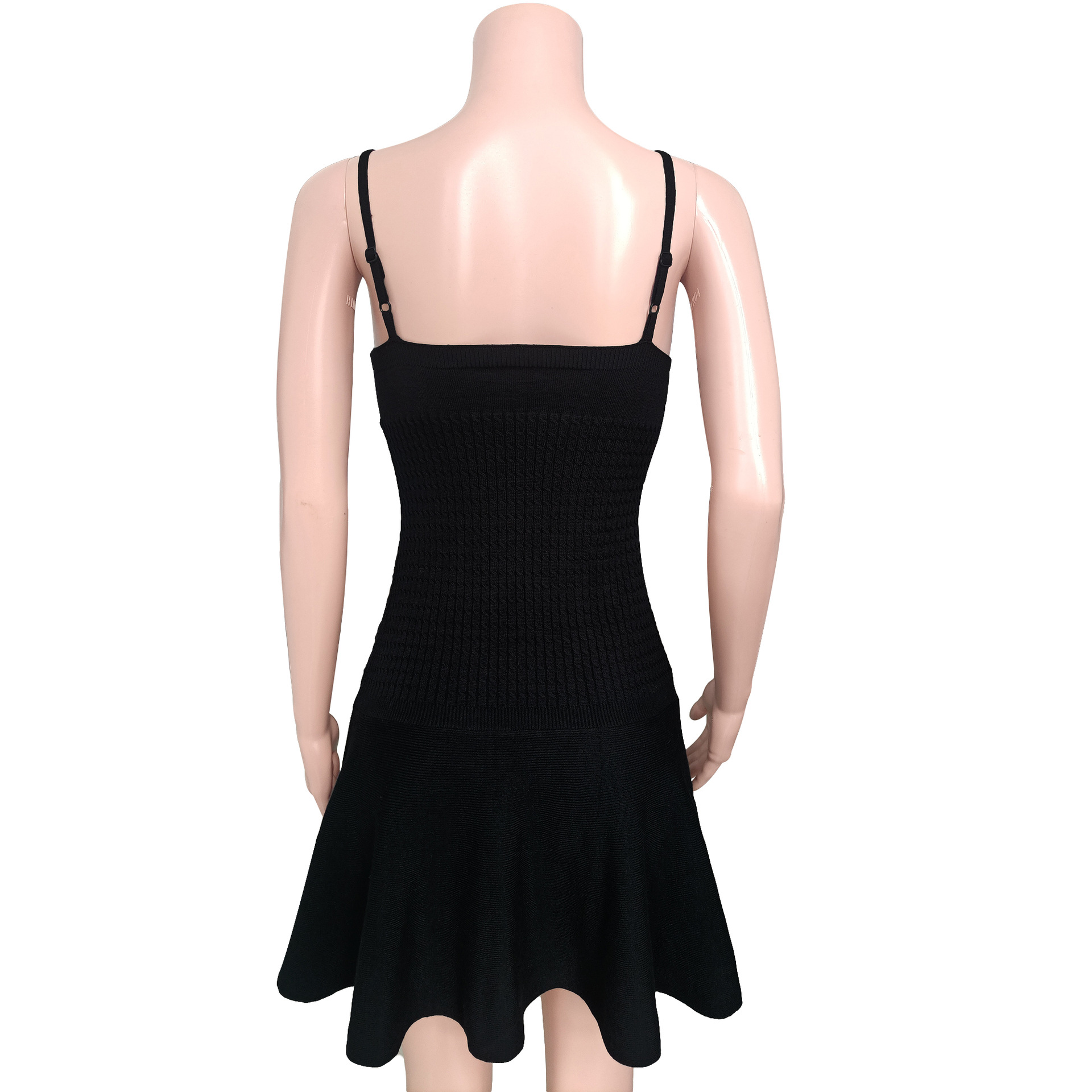 Women's Strap Dress Sexy V Neck Sleeveless Solid Color Above Knee Daily display picture 10