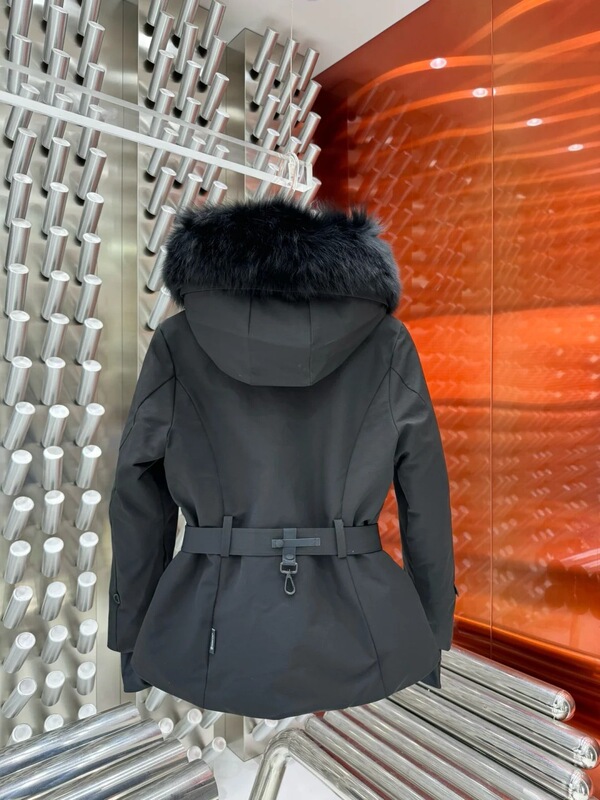 高版本现货M蒙家25秋冬新款滑雪羽绒服狐狸毛领时尚百搭鸭绒外套|undefined