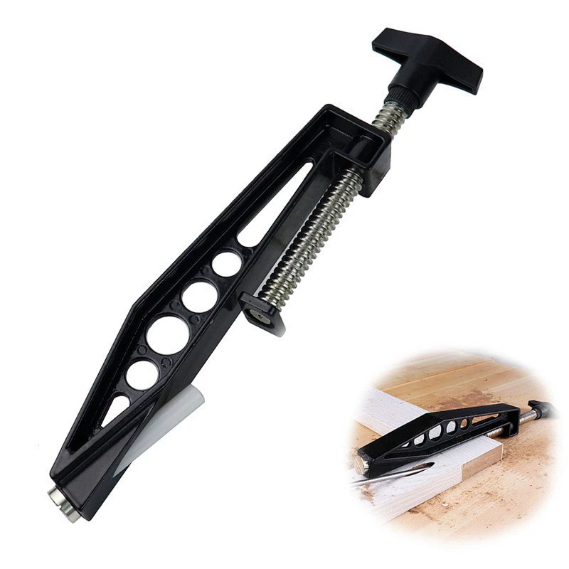 Деревообработка Crowd Pole Plattering Fixed Clamp Sign Clamp Clamp Crowd Pole Drilling Supplementary Auxiliary Tool
