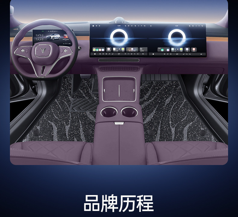 Suitable for Lantu Taishan X8 Floor Mats Tpe26 New Model Car Interior Floor Mat Modification Parts Carpet Accessories Collection