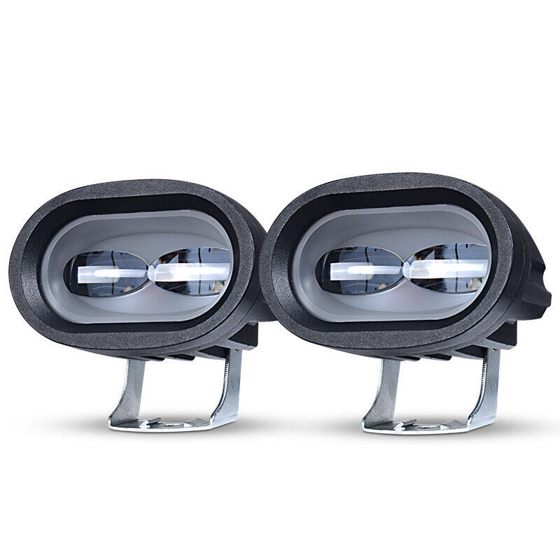 Transfronterizos de dos ojos de gran ratón automóvil LED luz de motocicleta 6D 20W luz de trabajo externa image 3