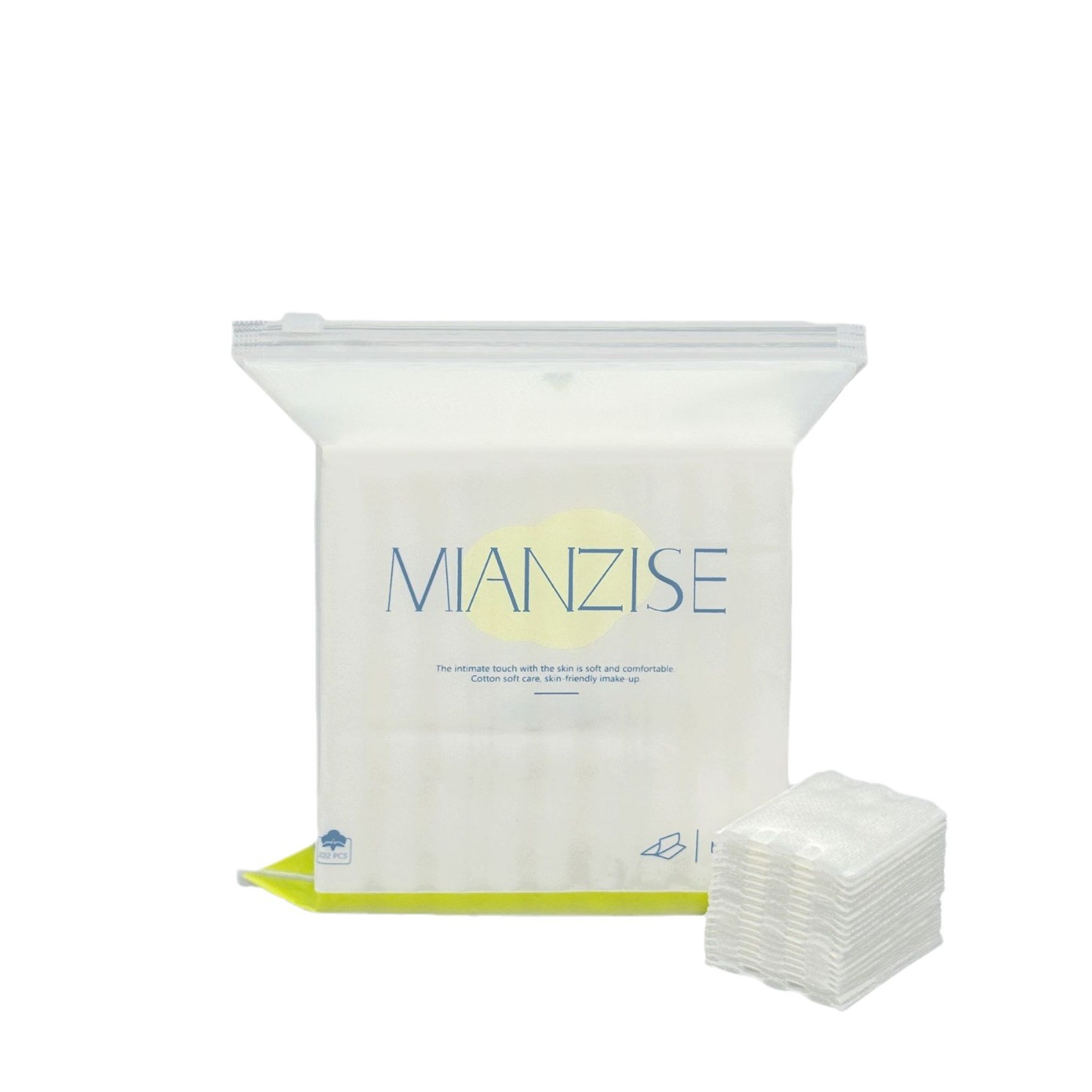 algodón cosmético grueso toalla de algodón cosmético grueso toalla de algodón cosmético desechable toalla de algodón cosmético para el hogar