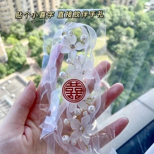Hand flower wrist flower bridesmaid group fairy simple bride sisters group wedding children flower girl bracelet wedding gift