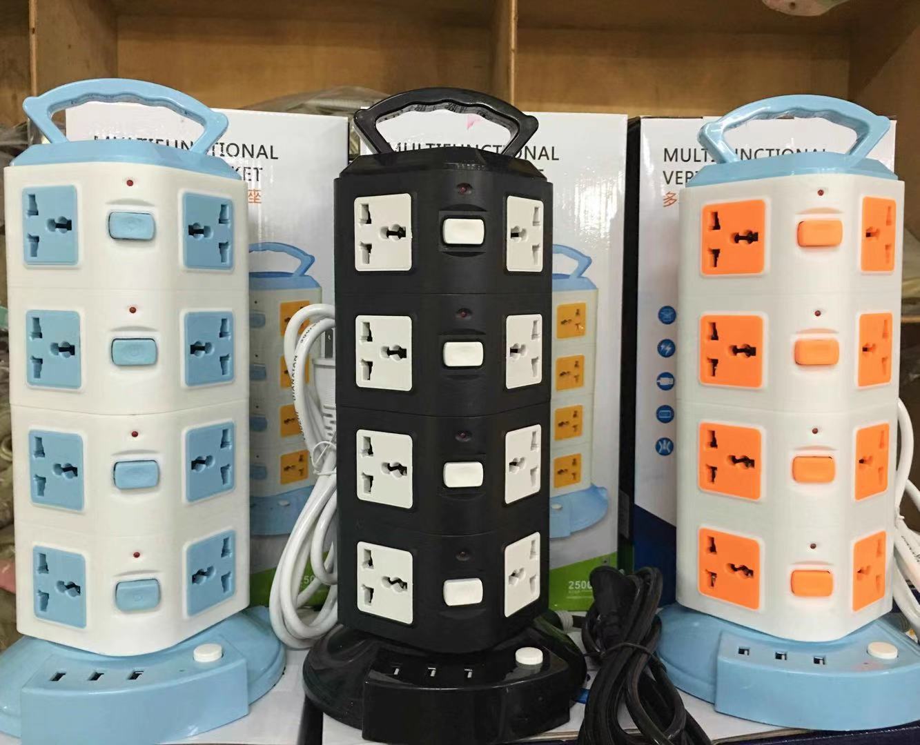 国际通用港版插座英标排插美标欧标英式插排大孔拖英规万能插线板