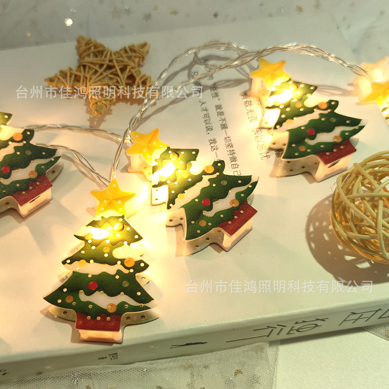 Luz LED de Navidad transfronteriza, decoración de ventana de cadena, tamaño colgante, estilo personalizable, gran cantidad de precio preferencial