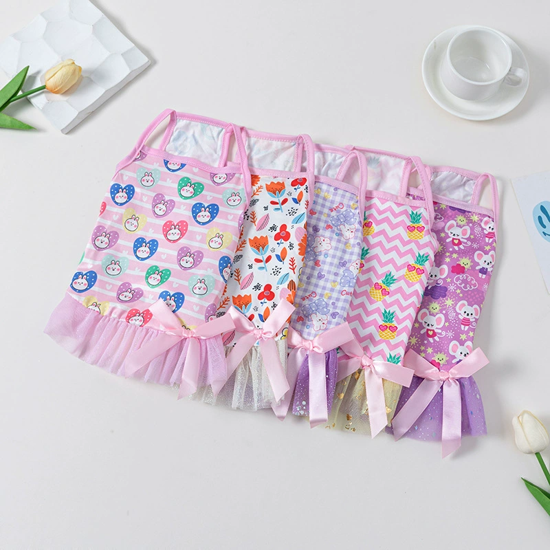 Источник Фабрика Домашнее Животное Слинг Юбка Щенок Юбка Одежда для домашних животных Щенков Одежда для щенков Юбка