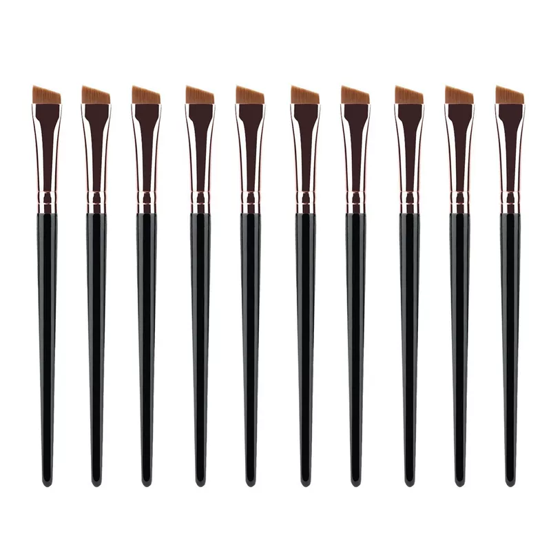 Источник оптовой продажи тонкой складной угол eyeliner кисть локоть кисти детали кисть серп, край лисы паола