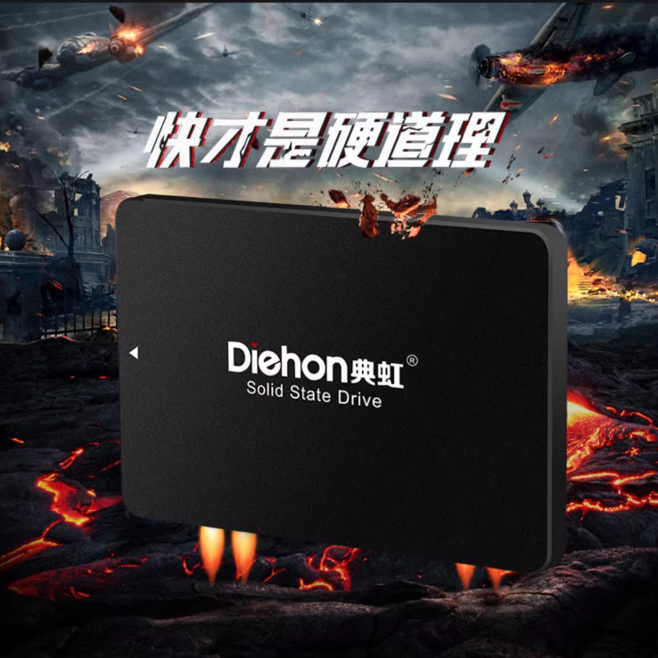 Dianhong Solid State 2.5inch Sata3 Interface Ssd, 1Tb Desktop Laptop High-Speed Internal Solid State Hard Drive