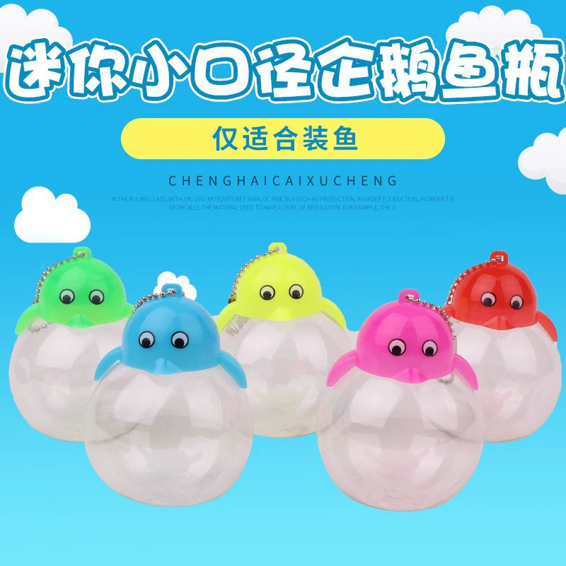 Ручной мелкокалибр жирный двойной пластиковый аквариум аквариум золотая рыбка бутылка черепаха коробка золотого рыбки аквариума оптом