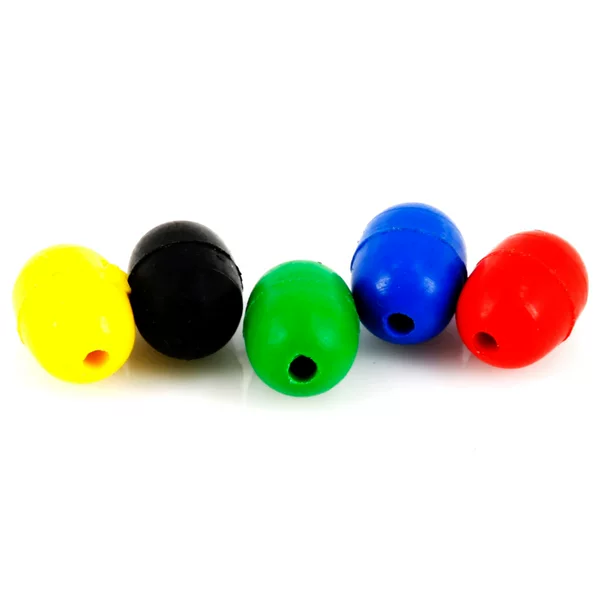 Colorful Anti-Collision Bean Stopper Rubber Oval O-Shaped Apo Float Buffer Sea Fishing Rock Fishing Tackle Accessories