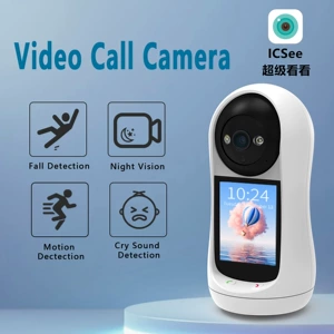 ICSee двух -частский мониторинг видео -вызовов Smart One -Click Call на высокий уровень полной -Колора домашней камеры IPC