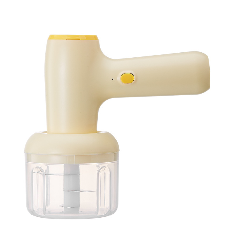 Carefully Selected Two-In-One Garlic Chopper 304 Egg Beater Electric Household Automatic Stirring Cream Baking and Whipping