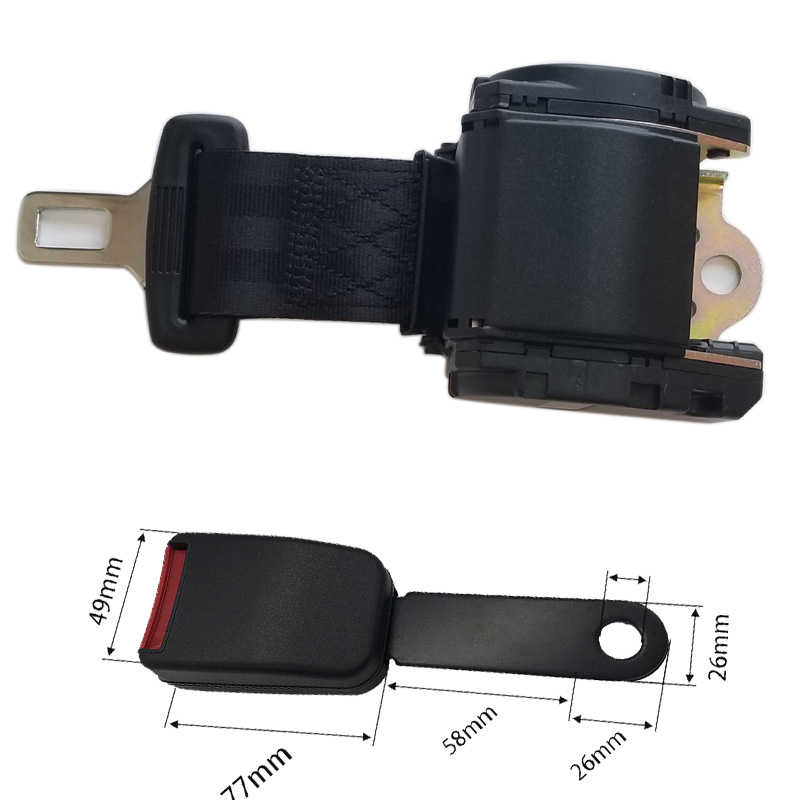 Automatic Two-Point Safety Harness, Racing Safety Harness, Go-Kart Club, Golf Cart, Sightseeing Car, Emergency Lockout