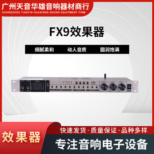 FX9 high-end front-level effect professional karaoke KTV home microphone reverb karaoke balanced front tuner