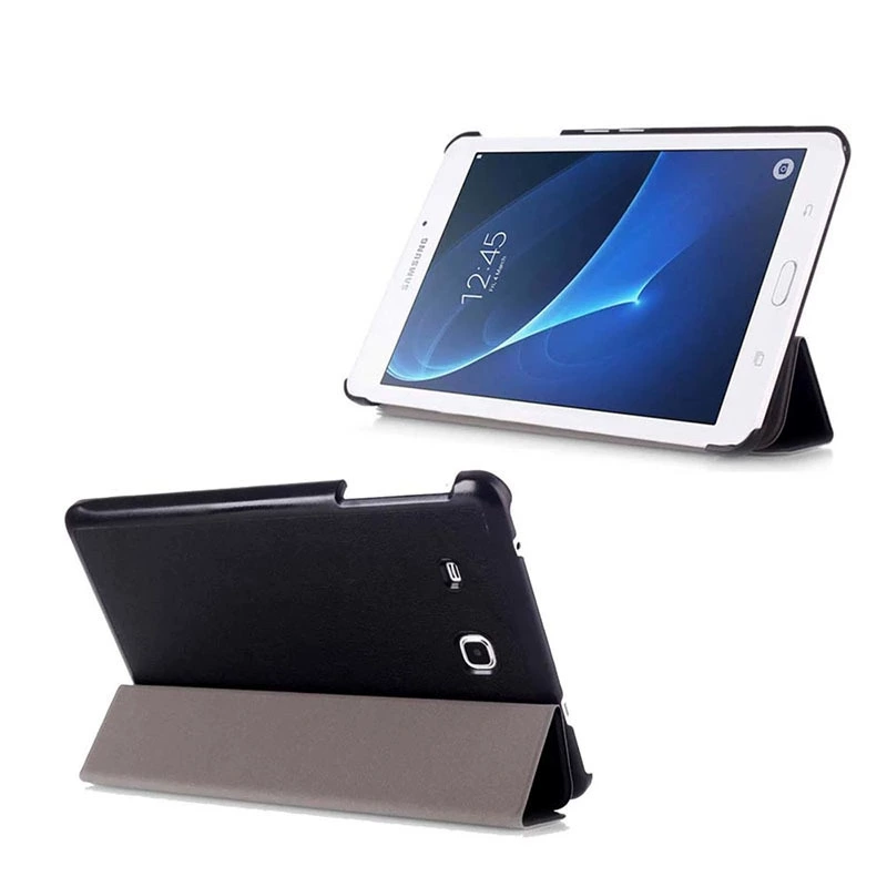 Подходит для Samsung Galaxy Tab A6 7.0 SM-T280/T285 кожаный чехол с тремя складками, защитный чехол