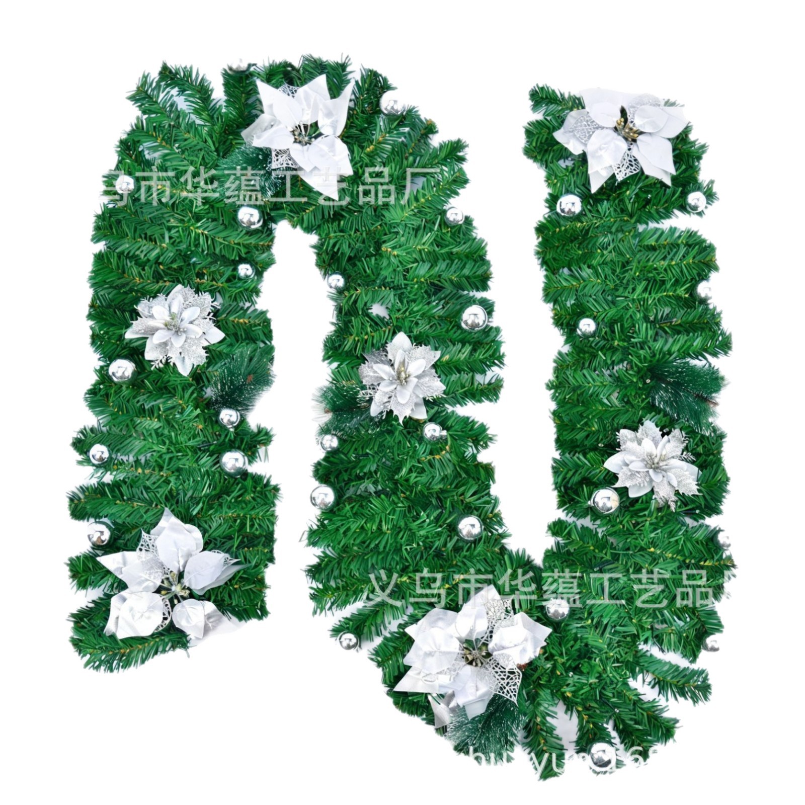 Navidad transfronteriza vines guirlandas de imitación vines Navidad 2.7m PVC decoración de árbol de Navidad