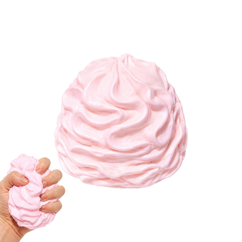 Cream Roll Squishy Toy Simulated Cream Squeeze Toy, Squeeze and Relax, Cute and Soft Cream
