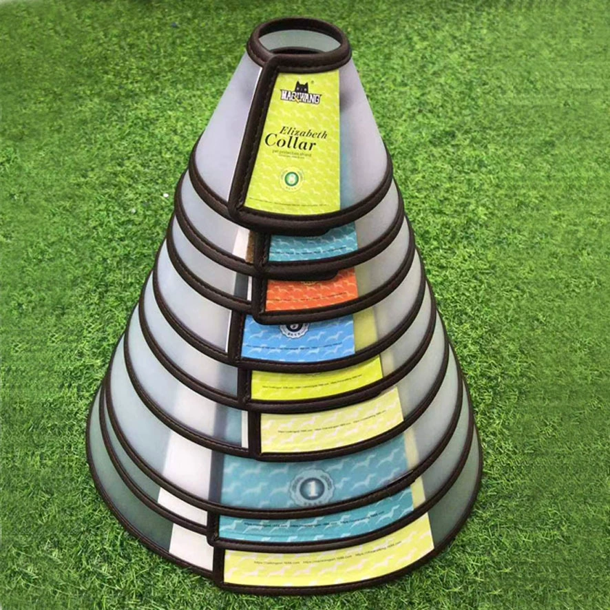 Кольцо Элизабет для домашних животных Головной убор для собаки Стерилизация Защитный чехол Позорное кольцо Протрите лечение Анти-царапины Кольцо для большой собаки