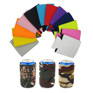 Diving material cup cover Cola cup cover beer bottle cover 12oz thin long 330 ml free sample design