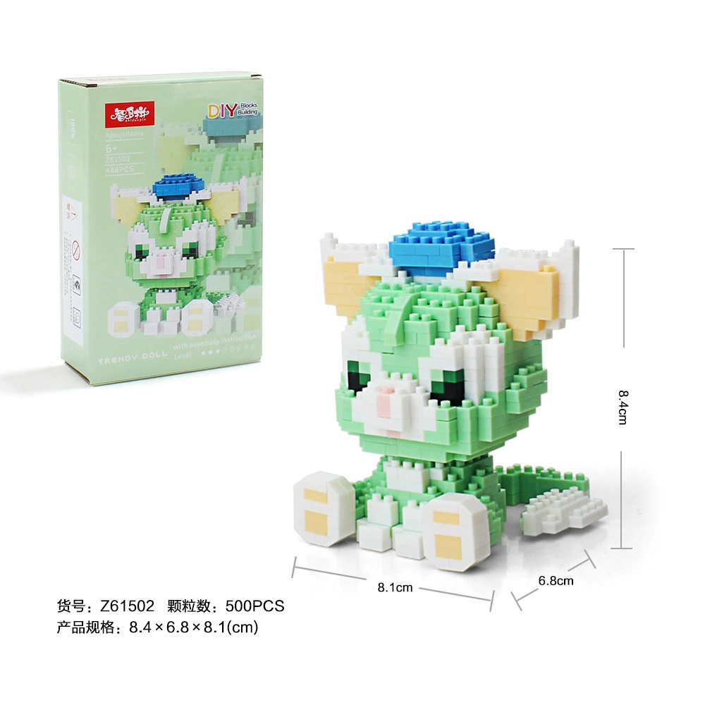 Mini Building Block Set — Sanrio-style Small-Particle Constructor Figures, Gift for Kids