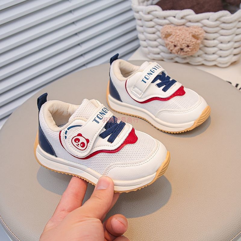 儿童运动鞋2025春秋新款女童网面休闲单鞋中小童机能男童透气网鞋