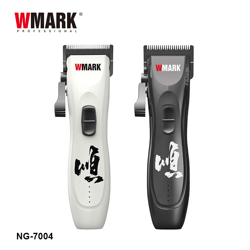 Wmark Hair Clipper Electric Clipper Oil Head Electric Clipper Hot Sale Rechargeable Hair Clipper Hair Salon Cross-Border Ng-7004