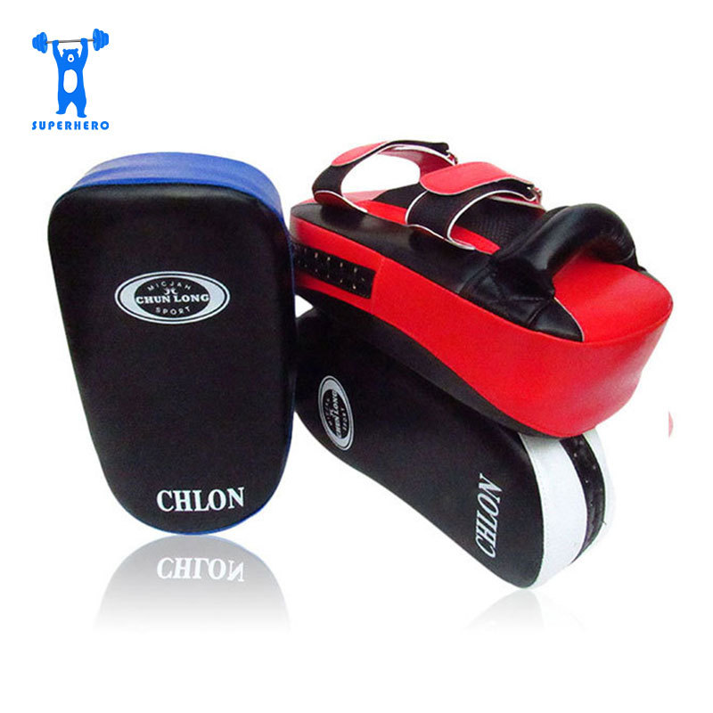 Wholesale Boxing Hand Target Professional Adult Children Sanda Boxing Target Training Muay Thai Arc Target Boxing Foot Target