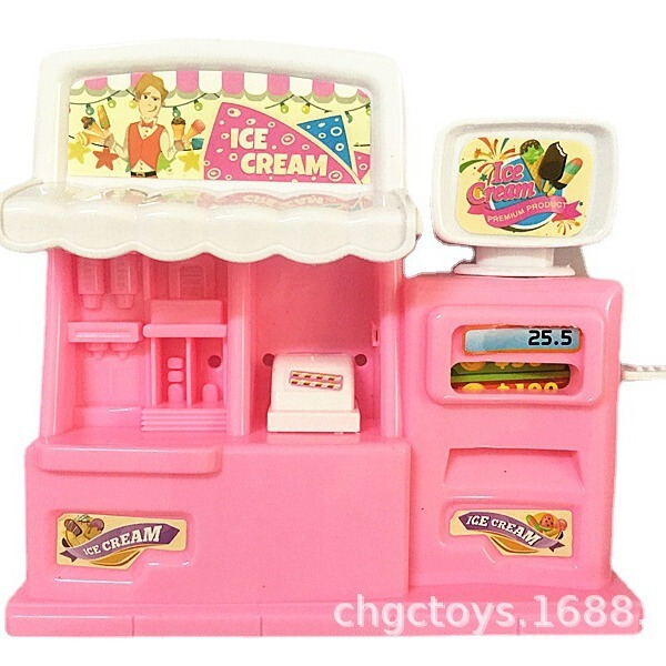 Doll Ice Cream Candy Shop Table Chair Accessories Shiduo Dessert Cart Afternoon Tea Ice Cream Manufacturer 42g Doll Ice Cream Candy Shop Table Chair Accessories Shiduo Dessert Cart Afternoon Tea Ice Cream Manufacturer 42g