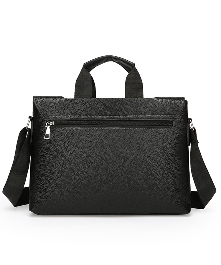 Cross-border leisure travel crossbody bag, water-resistant trendy handbag, men's Korean-style high-end business briefcase Item Picture