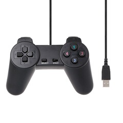 卸売りゲームハンドルusb有線シングルスゲームハンドルPC側コンピュータゲームシングルスハンドル