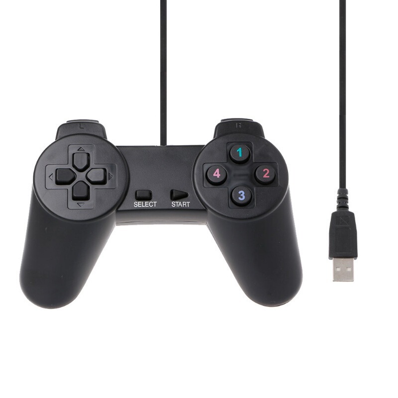 卸売りゲームハンドルusb有線シングルスゲームハンドルPC側コンピュータゲームシングルスハンドル|undefined