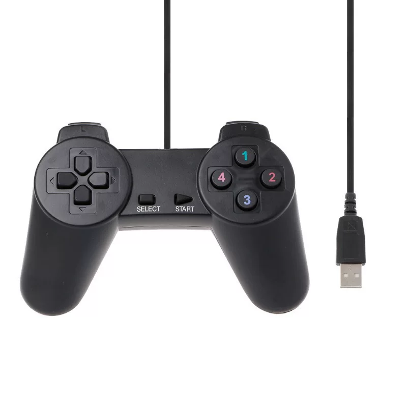 USB проводной игровой контроллер для одиночных игр на ПК (оптовая партия)
