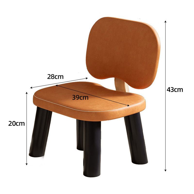 Taburete pequeño hogar silla de madera maciza sofá taburete de sala de estar banco pequeño simple sala de estar zapatos silla de cambio de zapatos taburete bajo de bolsa suave