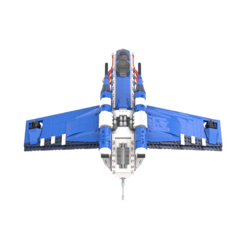 Hélicoptère en briques de construction kit de modélisme diy_voghion.com