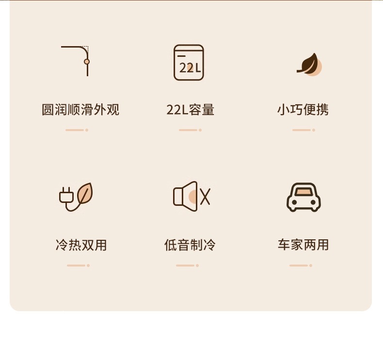 Chigo Mini Refrigerator for One Person, Small Dormitory Household Refrigerator, Car Refrigerator, Student Rental House Small Refrigerator