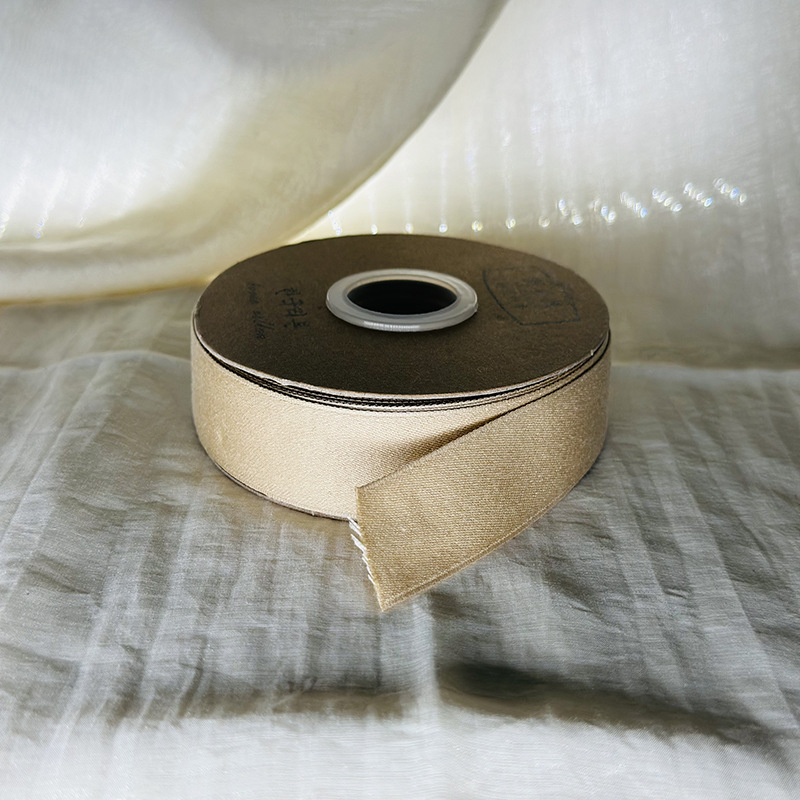 Nueva cinta de algodón de poliéster coreano, cinta de flores, lazo, accesorios de bricolaje hechos a mano, embalaje de regalo, cinta, rollo de 4cm mezclado