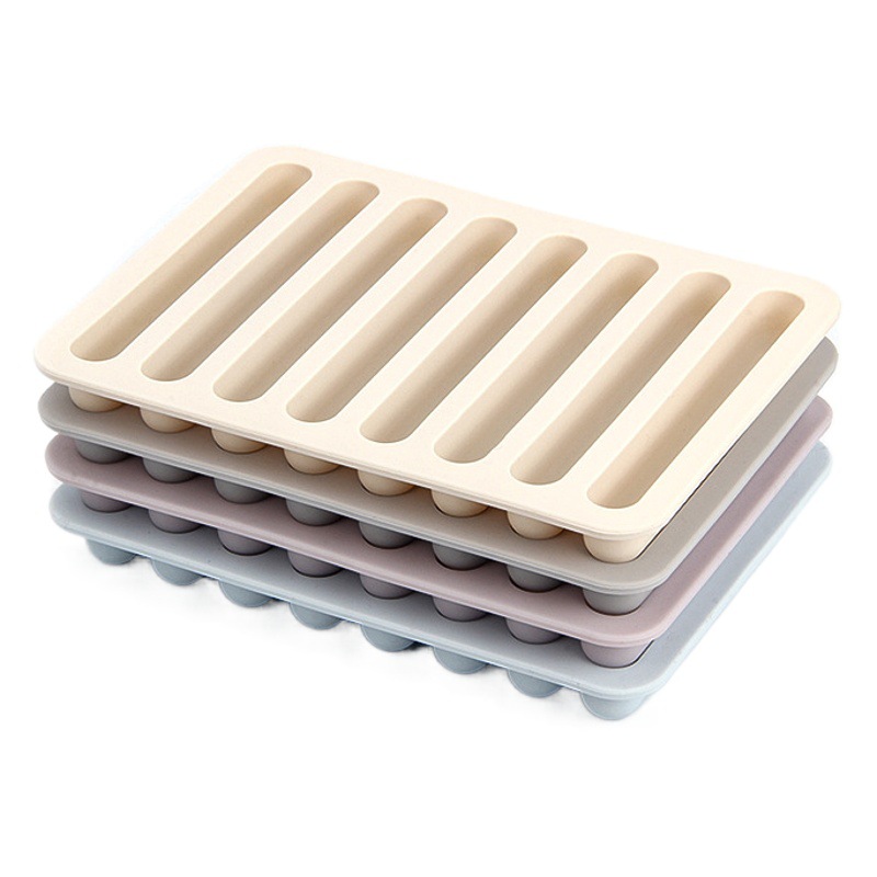Baby food supplement mold cooking baby food grade silicone sausage mold baking handmade cake steamed cake grinding tool