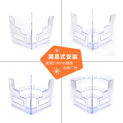 Acrylic display stand, showcase, exhibition stand, transparent acrylic screwdriver holder