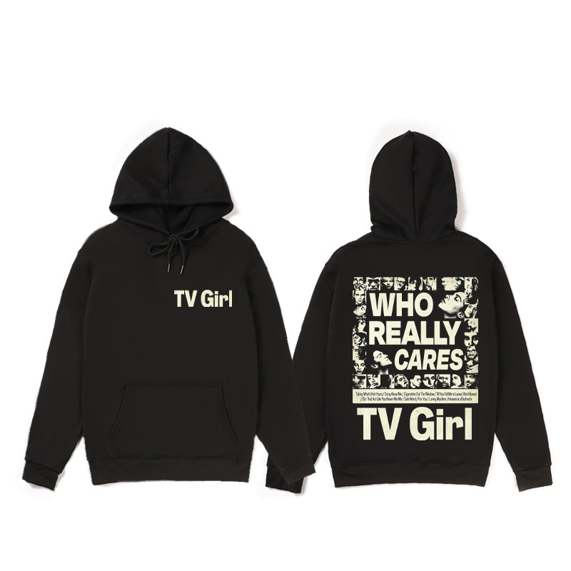 New Velvet Sweatshirt, the Best Known Tv Girl, Same Style Sweatshirt for Men and Women, European Size Loose Casual Jacket