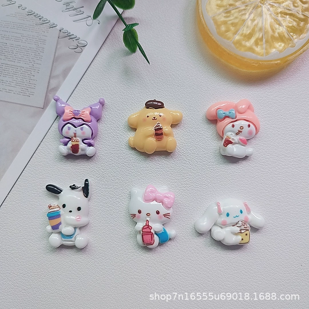 Sanrio, креативный кремовый чехол для телефона, обувь, магнит на холодильник, украшения, ручная работа, оптовая продажа