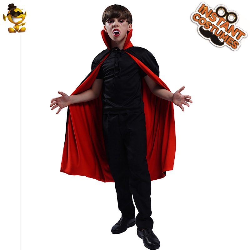 Cruz-frontera niño vampiro chal Halloween Cosplay traje de la mascarada etapa traje de rendimiento traje