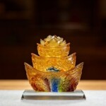古法臻美琉璃 金色代代有钱 钱袋元宝堆 纳福纳财 乔迁开业客厅摆